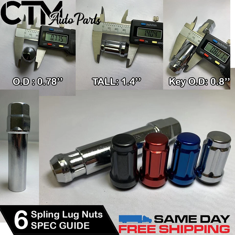 20 PIEZAS MAZDA 1.4" ROJO 12X1.5 AFINADOR CARRERAS SPLINE RUEDA TUERCA + LLAVE PARA MAZDA Foto 2 de 3