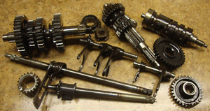 1984 Suzuki ATV LT185F LT185 LT 185 Engine Transmission Gear Shift Fork Drum 84