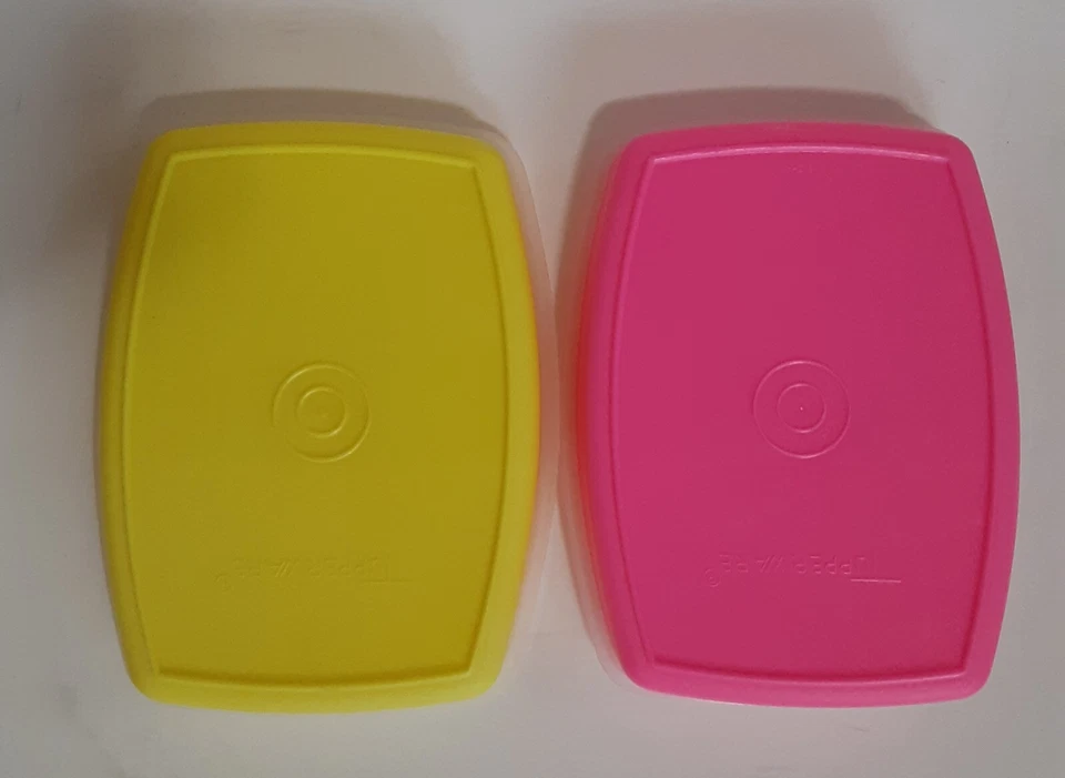 特百惠超薄包装分餐容器 813 热粉色霓虹黄色 — 第 3/4 张图片