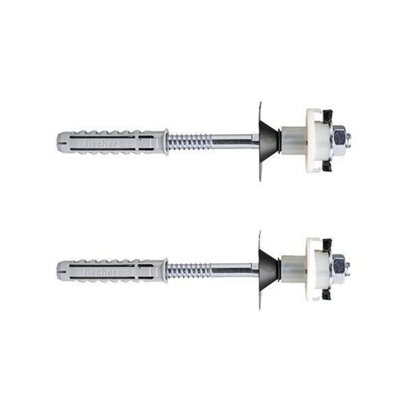 Fischer WST 120 KLIK 541479 fissaggio per lavabo (2 pezzi).