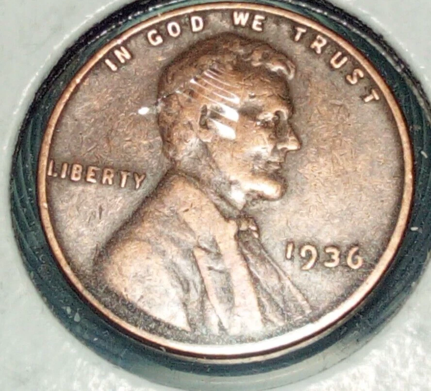 1936 p Lincoln Wheat Ear One Cent - Image 3 of 4