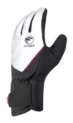 Chiba Roadmaster Reflex Winter Fahrrad Handschuhe lang silberfarben/schwarz 2024