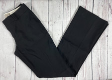 NWT Banana Republic Jackson Curvy Black Bootcut Wool Dress Slacks Pants 2 Long