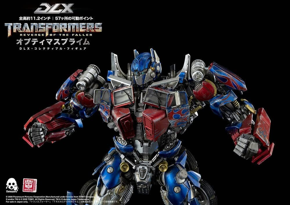 Threezero Transformers Revenge of the Fallen DLX Optimus Prime