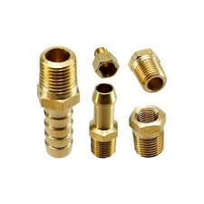 Universal Brass Fuel Pump Fitting 5 Pc Kit  F...