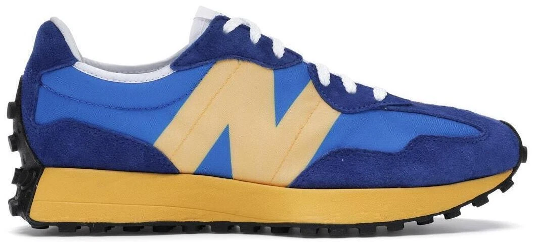 New Balance 1157 M Men\'s 12 Blue Yellow New Balance 574 ML574DU2 Mens Blue Suede Lace Up Lifestyle  main image 3