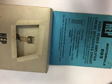 HEP 593 AUDIO POWER AMPLIFIER LINEAR INTEGRATED CIRCUIT  NEW