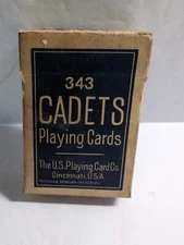 Vintage Mini Playing Cards Cadets 343 U.S. Playing Card Co. Cincinnati USA