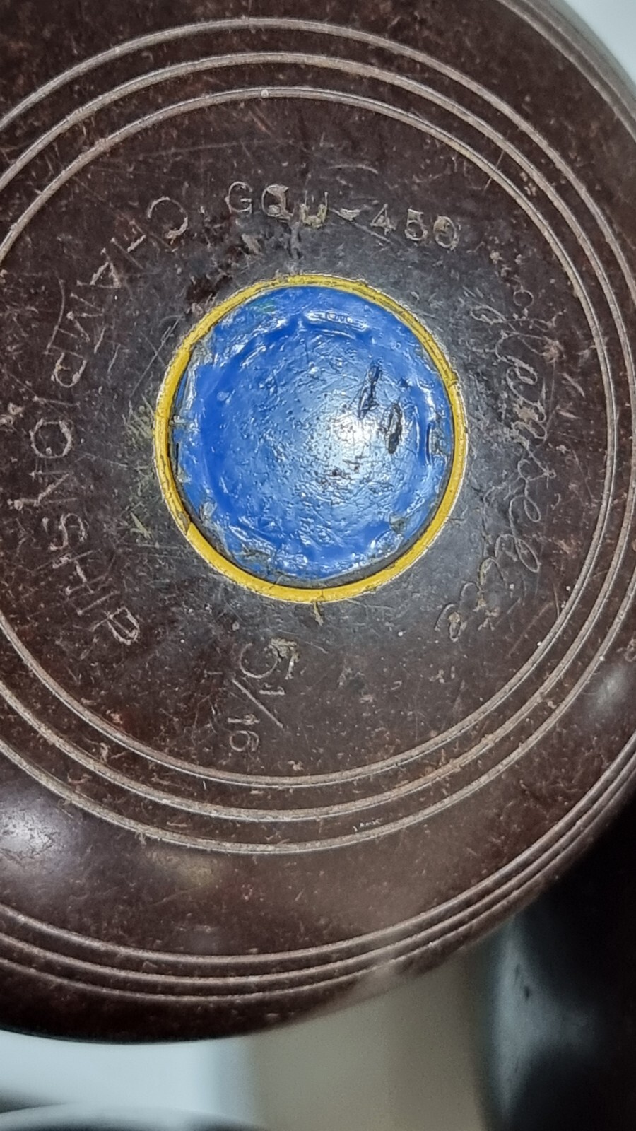HENSELITE Championship - Australia Made Super Grip Bowls Size 5 1/¹6-    GQU image 6
