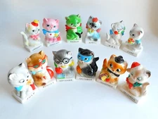 COMPLETE Set 12 Norcrest Cat Of the Month Calendar Birthday Month A-575 VTG