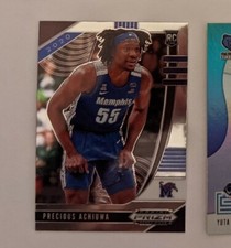 2020-21 Prizm Draft Picks Precious Achiuwa Memphis Tigers Rookie Card 