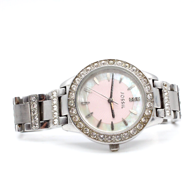 Fossil Watch Womens Jesse Es2189 Classic Pink Stainless  display picture 2