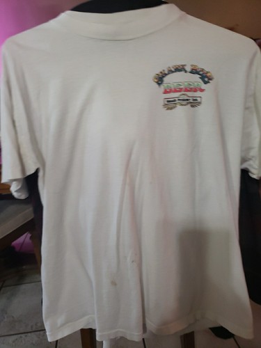Vintage 80s Shark Bite Beer Tshirt Large - Picture 2 of 4
