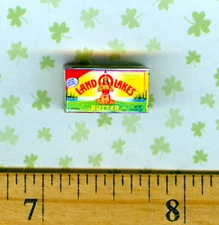 Dollhouse Miniature Size Butter  Box