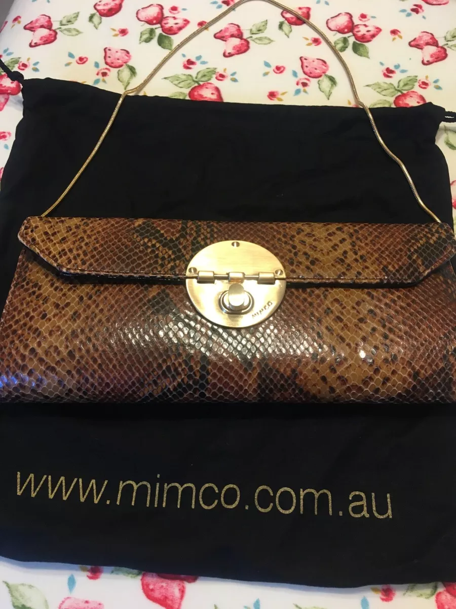 Mimco small hand bag with dust bag eBay