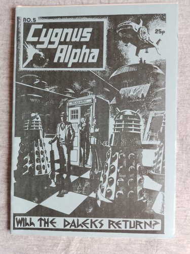 'Cygnus Alpha' Ausgabe 5 - hauptsächlich 'Doctor Who' UK Telefantasy Fanzine - A5 - RAR