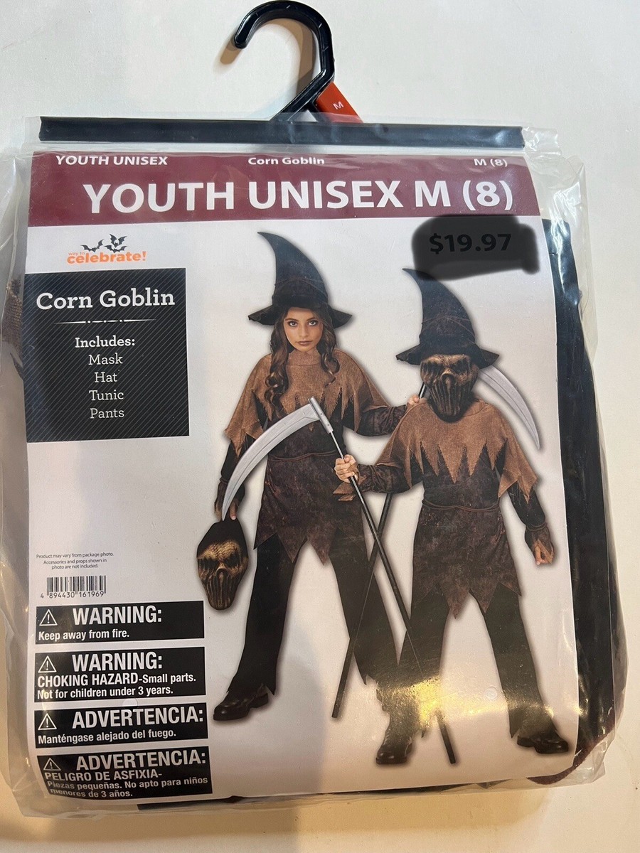 専用ページ1 Corn Goblin Kids Evil Scarecrow Halloween Costume - Boys Girls 8