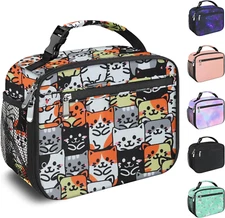 Kids Lunch Box for Boys Girls Lunch Bag Insulated Durable Lunchbox Children Lunc