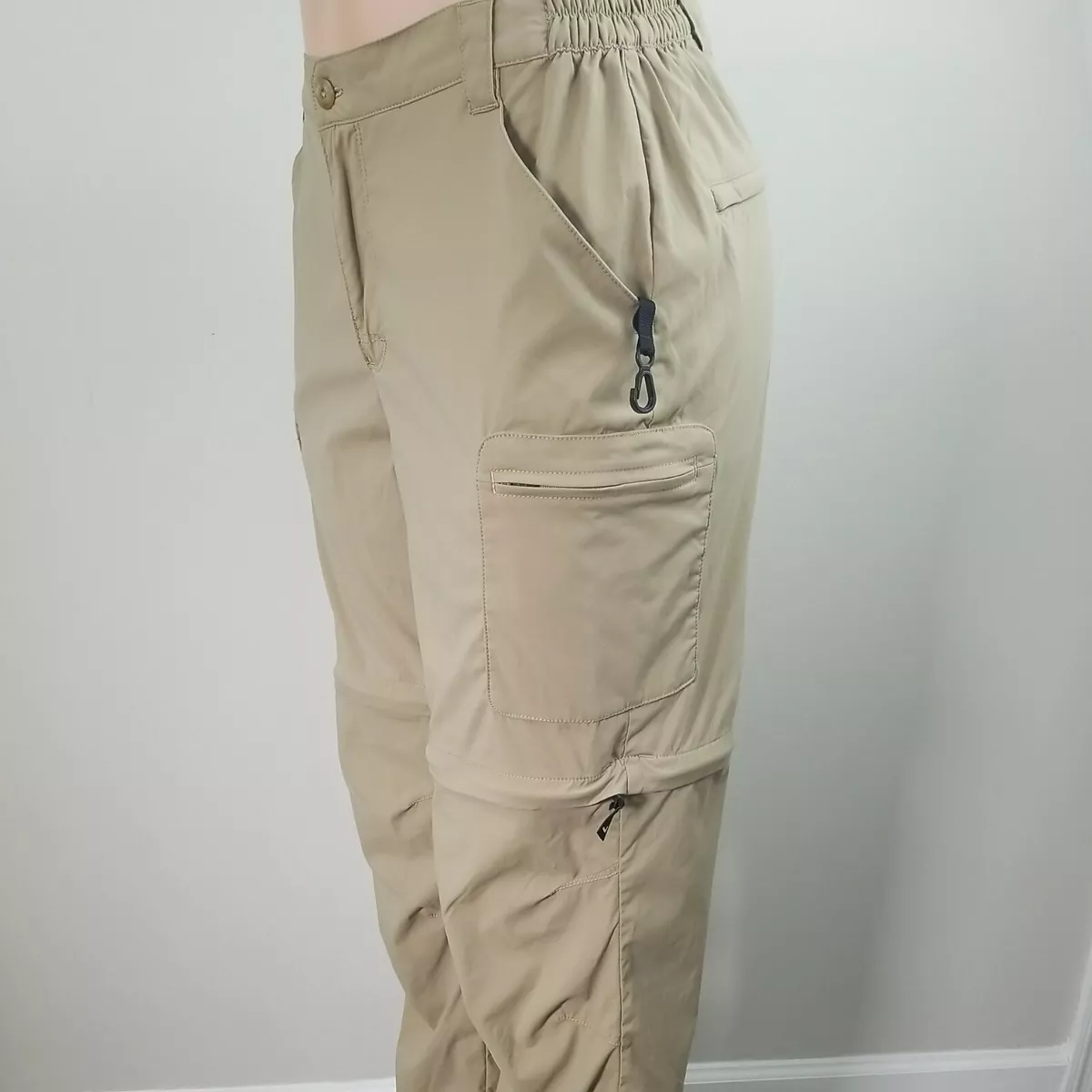 L.L. Bean Tropicwear Zip Leg Pants Womens S Reg Convertible Hiking Fishing