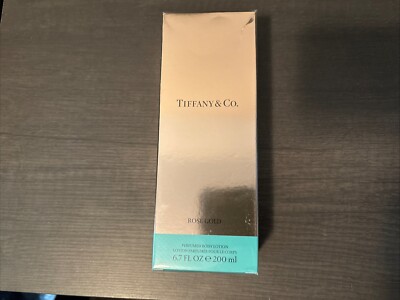 Tiffany and Co. Rose Gold Perfumed Body Lotion 6.7 oz 200ml NEW Sealed
