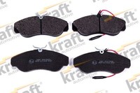 Kraft 6003420 BremsbeläGe Bremsbelagsatz FüR CitroËN Fiat