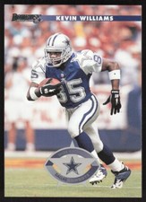 1996 Donruss Football Kevin Williams #18 Dallas Cowboys