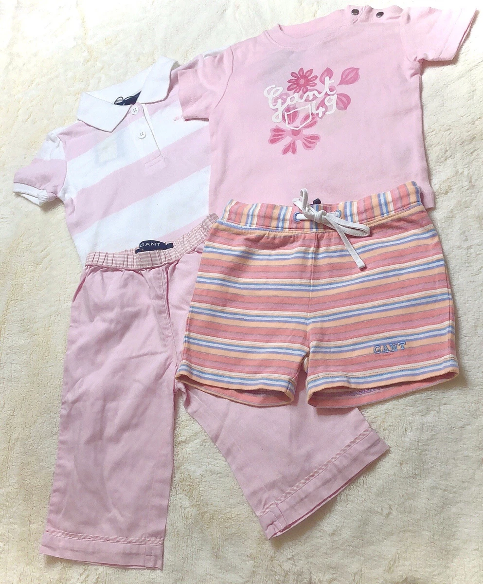Gant Pink Baby Clothes Outfit Set eBay