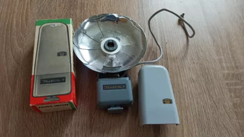 Flash de fotos vintage Zeiss Ikon Ikoblitz 4. NUEVO EN CAJA