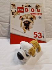 GENUINE THE DOG ARTLIST COLLECTION - BRITISH BULLDOG SOFT PLUSH TOY + MAG