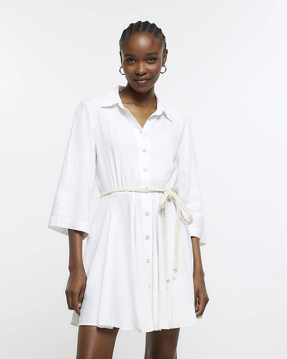 Linen a deals line dress