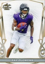 Zay Flowers 2023 Leaf Trinity (Mega Box) - #94 - Boston College Eagles