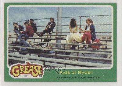 1978 Topps Grease Kids of Rydell #93 0b5