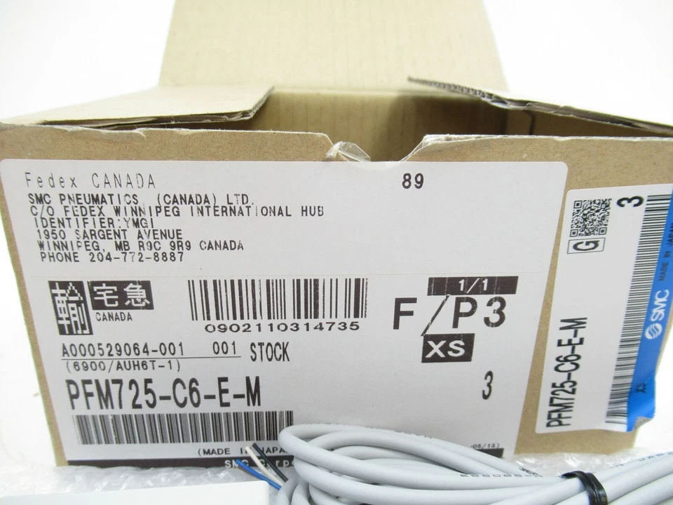 SMC PFM725-C6-E-M  Pneumatics flow switch - Image 2 of 4