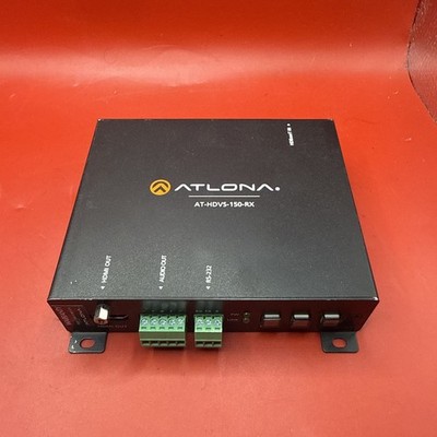 Lot Of 2 Atlona AT-HDVS-150-RX HD Base T Scaler Receiver no power adapter