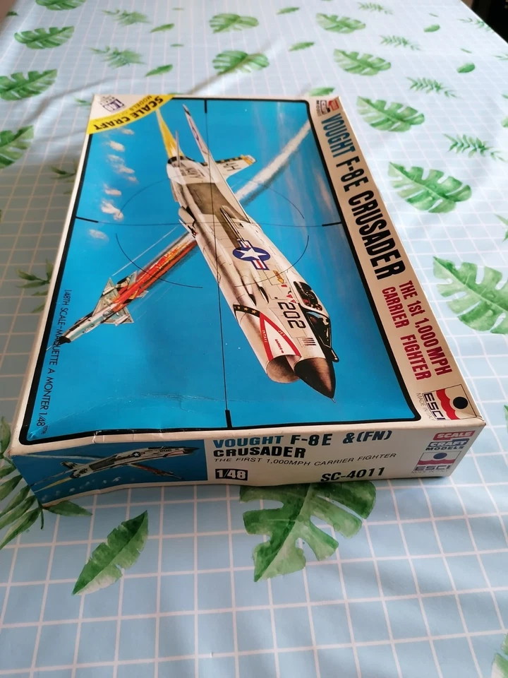 ESCI 1/48 VOUGHT F-8E CRUSADER ITEM N°SC-4011 - Immagine 2 di 4