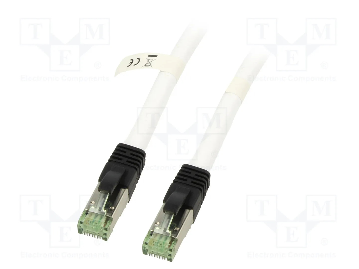55127 goobay 55127 cavo di rete Bianco 5 m Cat8.1 S/FTP (S-STP) - Immagine 2