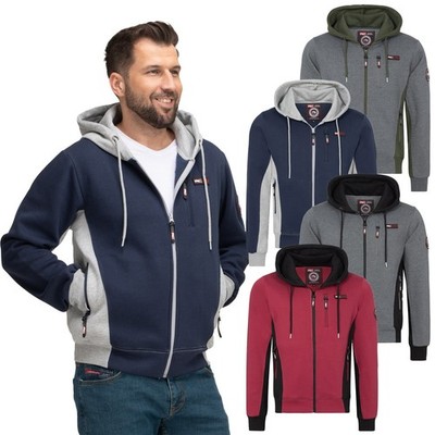 Men's Hoodie Hooded Sweatshirt Rock Creek Sweatshirt Colorblock Pullover H-413 NEW