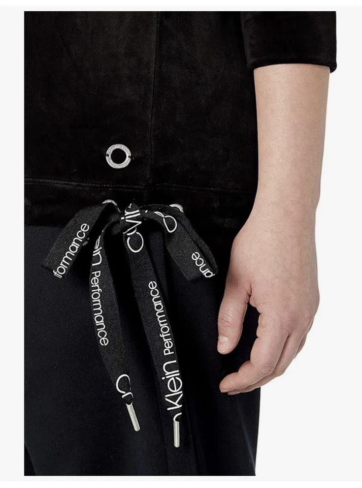 Calvin Klein Women's Plus Size Bottom Tie Cowl Neck Pullover Super-soft - Image 2 of 4