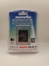 DigiPower EN-EL10 Battery Nikon Coolpix S60 S80 S200 S220 S230 S3000 670mAh