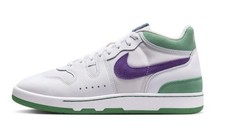 Nike Mac Attack Wimbledon Zapatos Para Hombres Blanco Púrpura FZ2097-101 Baloncesto Talla 10