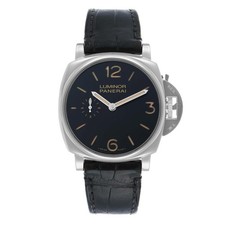 Panerai Luminor Due 42mm Steel Black Dial Mens Watch PAM00676 2