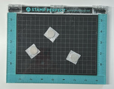 Hampton Art STAMP PERFECT Stamp Positioning Tool, 3 Magnets, Foam Insert