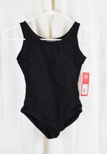 Capezio Girls High-Neck Tank Leotard Black Size Large