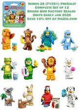 PreSale Complete Set of (12) Series 28 Minifigures 71051 New Factory Sealed 2026