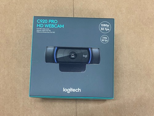 NEW SEALED - Logitech C920 (960-000764) HD Pro Webcam - Black - 第 1/2 張圖片