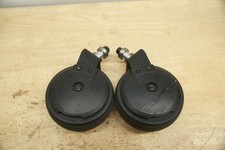 PAIR 6" Caster Wheels Tires Forks for Quantum Q6 Edge 2.0 / 3 Power Chairs
