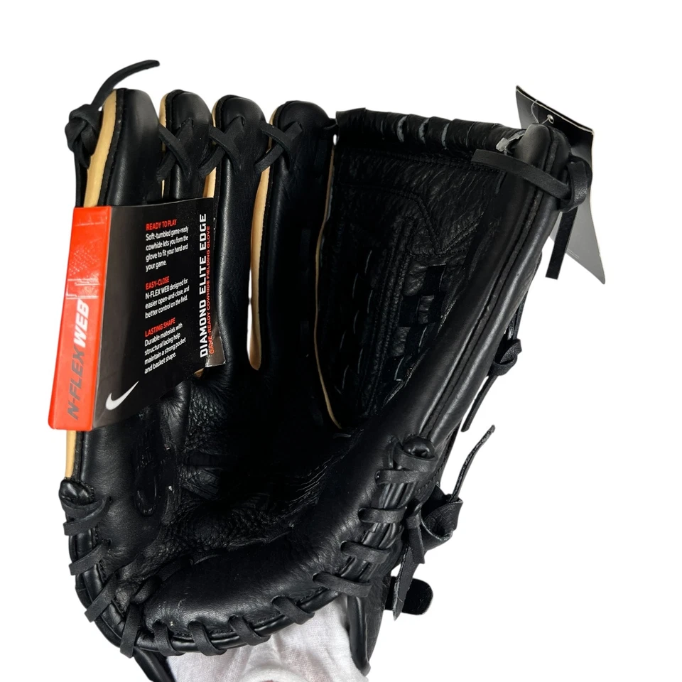 NUEVO Guantes de béisbol Nike Diamond Elite Edge para hombre N-Flex Web 12,50" diestro Foto 2 de 4