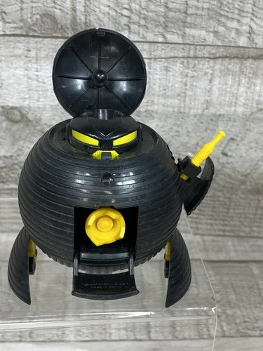 Vintage 1984 Marchon Mysterians Tank Commander - Transforming Black Robot