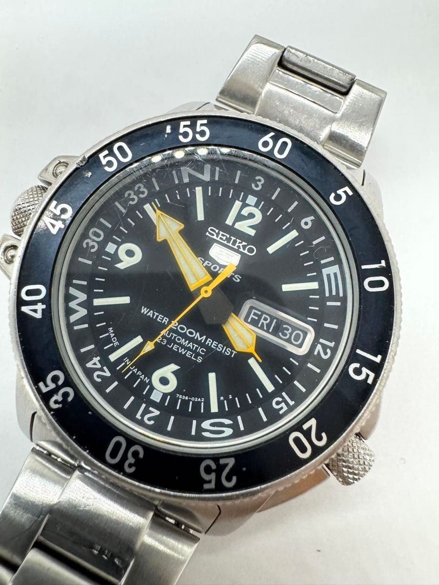 Seiko 5 Sports Atlas Land Shark SKZ211 7S36-01E0 Automatic Diver