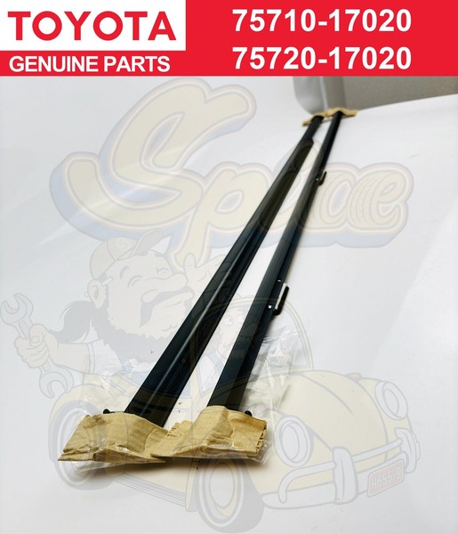 Original Toyota SW20 MR-2 TüRgurt Zierleiste R&L Weatherstrip Mall Set-image